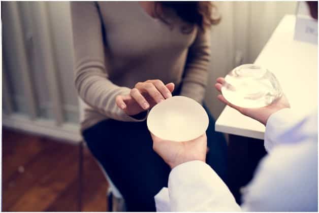 Feel of Breast Implants